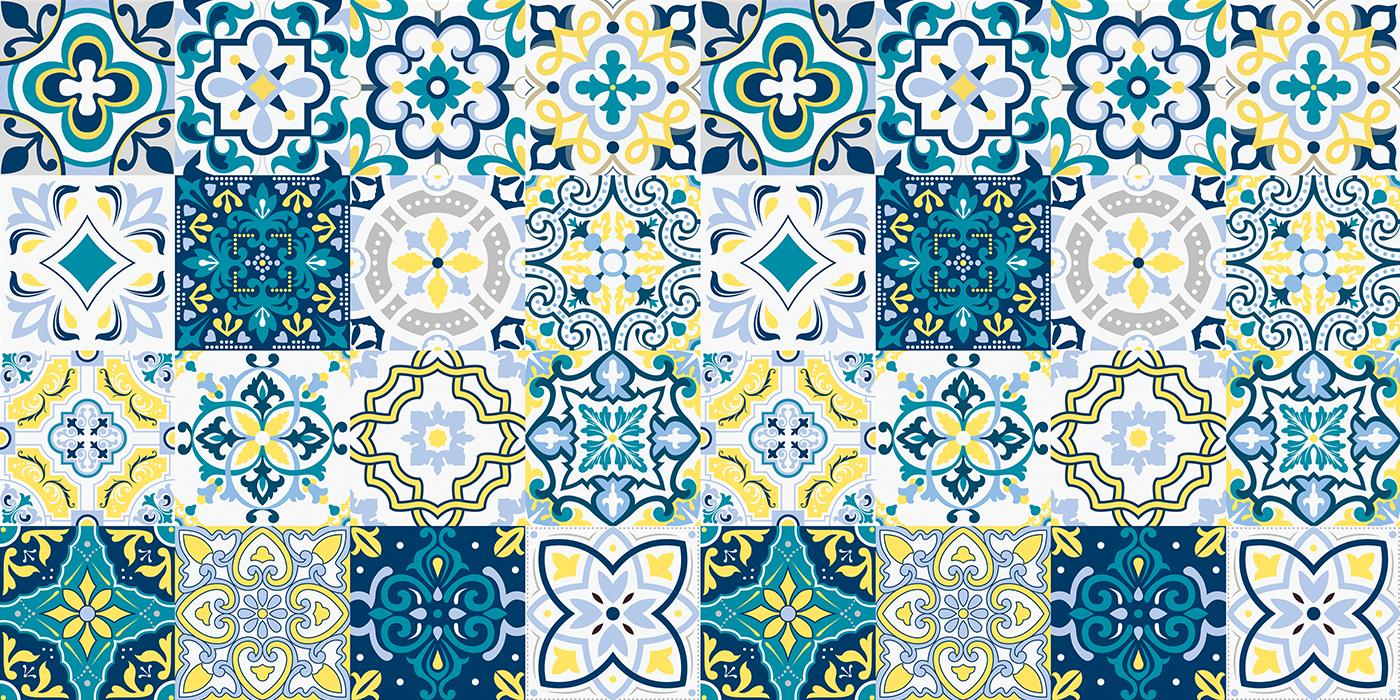 Küche orientalisch portugiesisch türkis